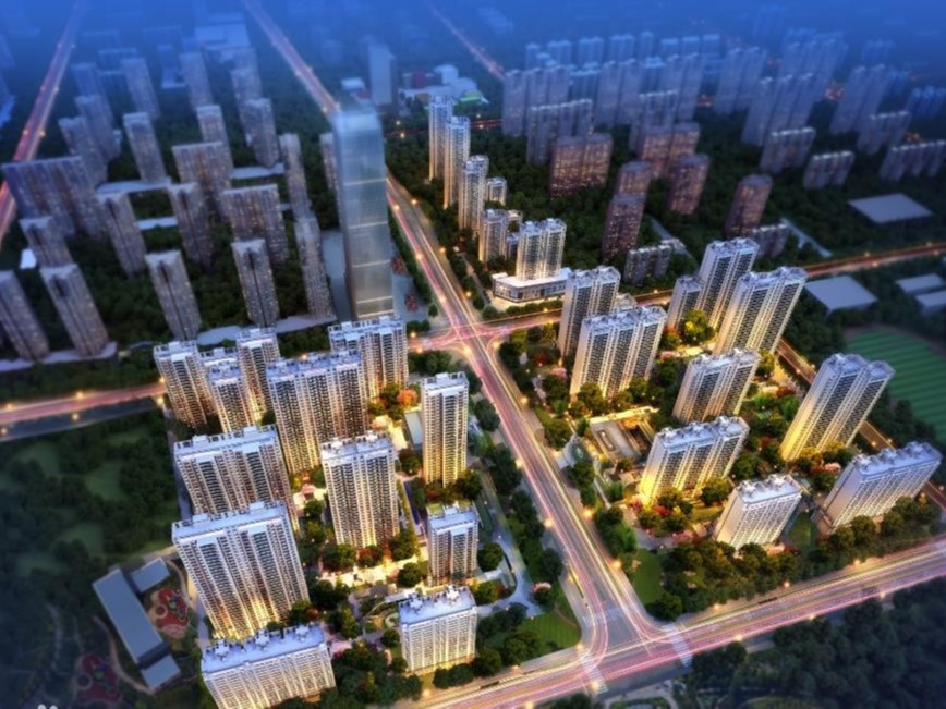 西安万科翡翠国宾选用优发国际轻质抹灰石膏